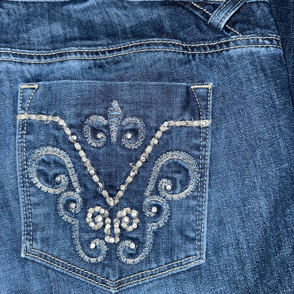 Vigoss Plus Size FIT/Skinny Denim Jeans Sz 18 - Picture 2 of 8